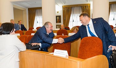 Заседание Законодательного Собрания Оренбургской области
